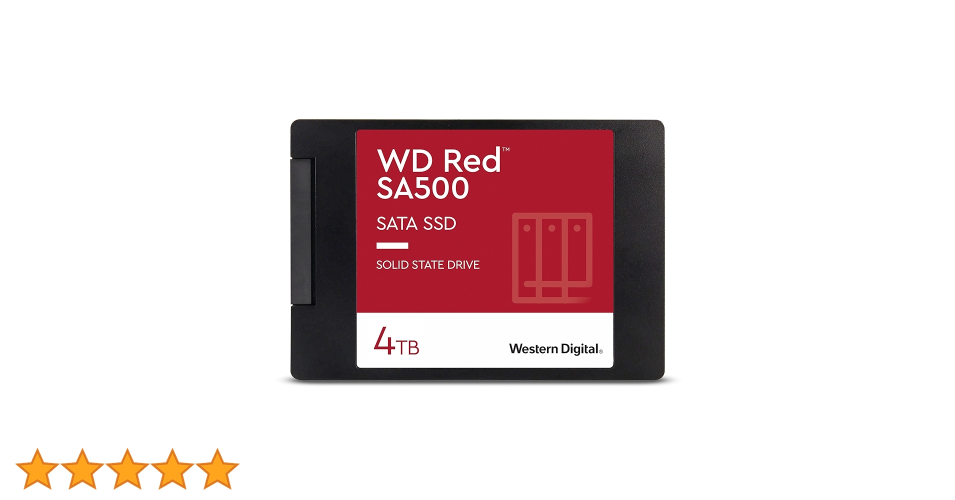 Amazon | WDS400T1R0A [WD Red SA500 NAS SATA SSD（4TB 2.5インチ 7mm